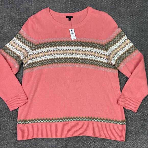 NWT Talbot's Fair Isle Sweater - Picture 2 of 7